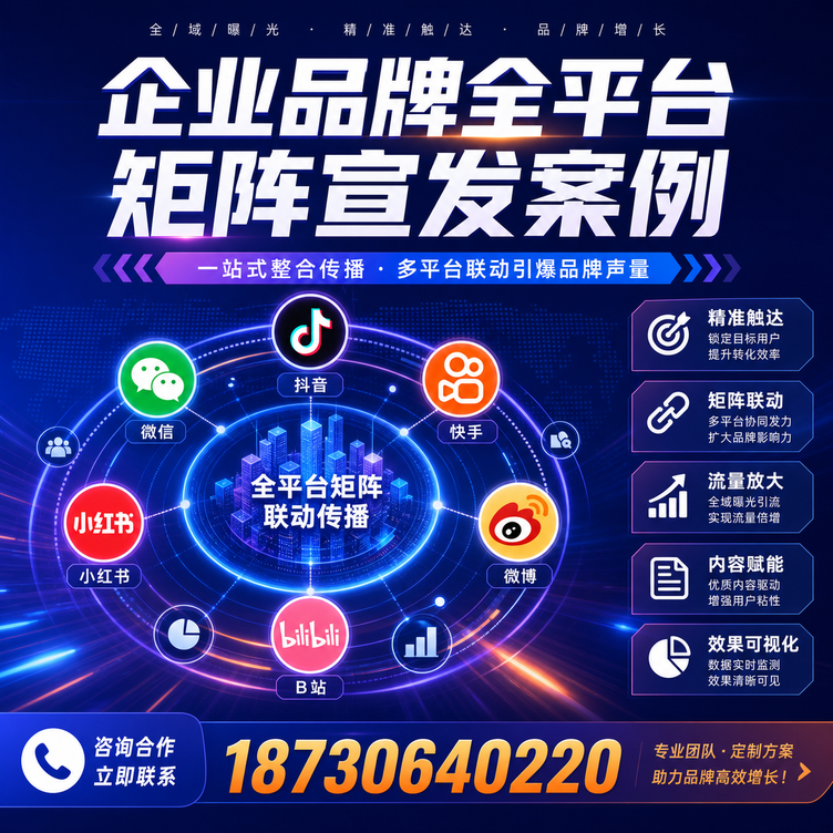 咸阳企业全平台自媒体品牌统一宣发落地案例